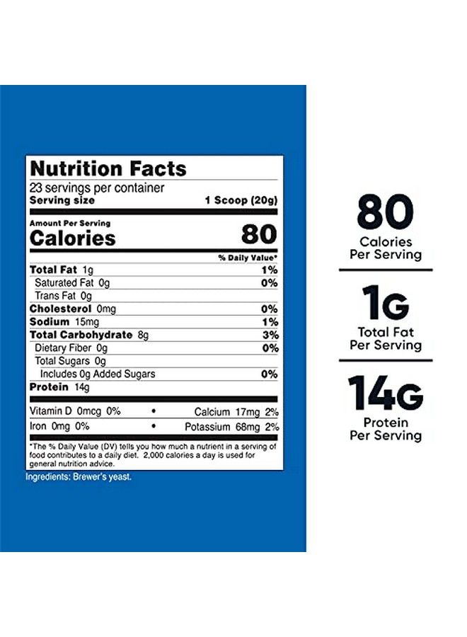 Nutricost مسحوق الخميرة البيرة 1 رطل (16 أونصة) نونجمو مناسب للنباتيين - Image 3