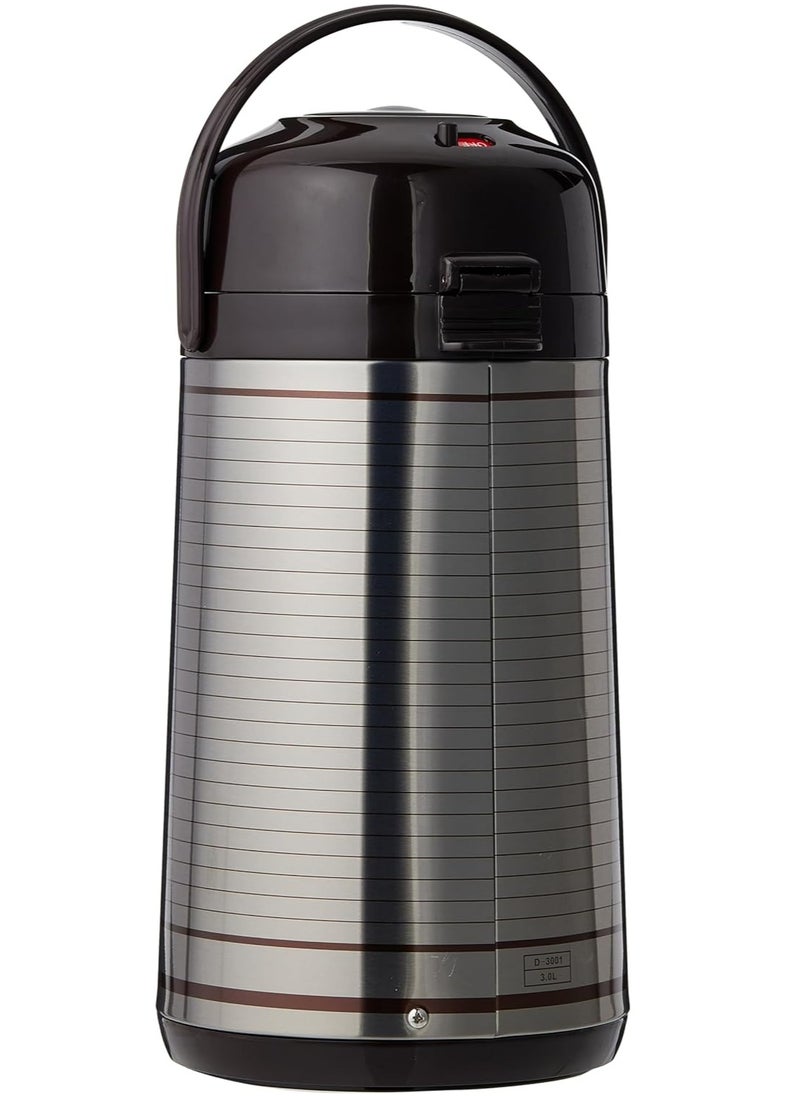 Thermo Insulated Air Pump Flask 3 L