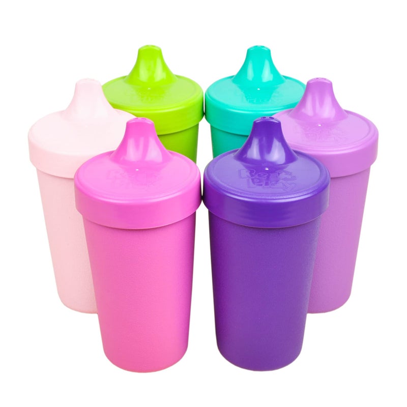 RePlay Sippy Cups for Toddlers  10 Oz Reusable Spill Proof Cups for Kids DishwasherMicrowave Safe  Made in USA  Set of 6313 x 625  Fairytale