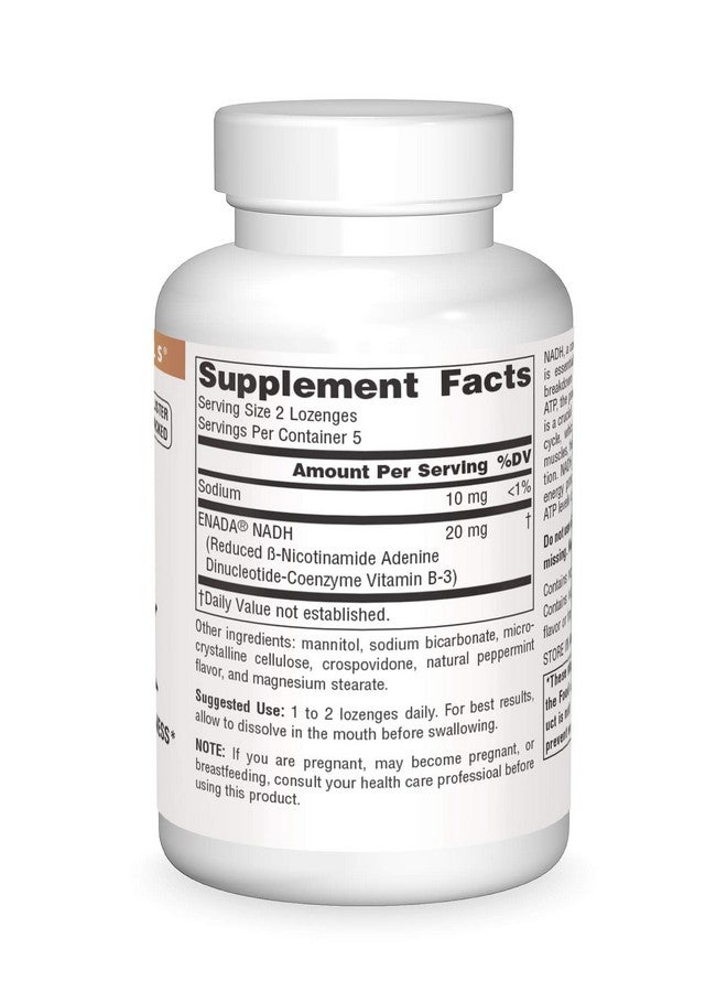 Source Naturals Source Naturals NADH 10mg, Boost Energy and Mental Alertness - 10 Tablets  - Image 3