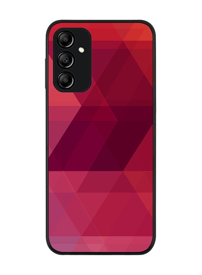 Stylizedd Rugged Black edge case for Samsung Galaxy A14 4G/5G Slim fit Soft Case Flexible Rubber Edges Anti Drop TPU Gel Thin Cover - Three Berries - Image 1