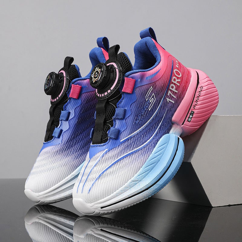Mesh Sneakers Lightweight Flexible Sole Walking Shoes For Kids Indoor And Outdoor Activities - Image 1