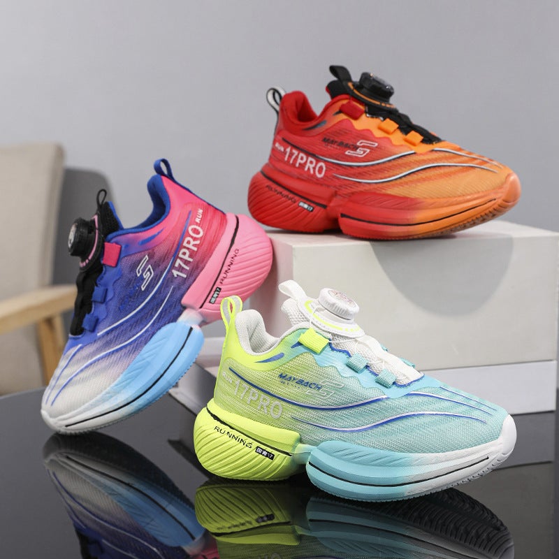 Mesh Sneakers Lightweight Flexible Sole Walking Shoes For Kids Indoor And Outdoor Activities - Image 3