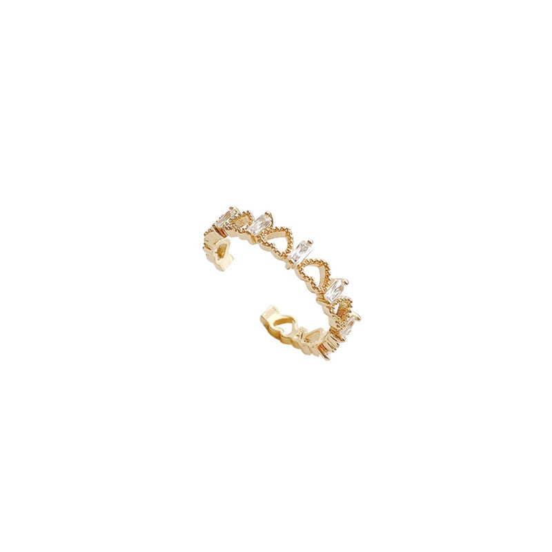 Adjustable Ring Copper Fashion Simple Ring - Versatile For Parties Weddings Daily Engagements Anniversaries Gifts - Image 3