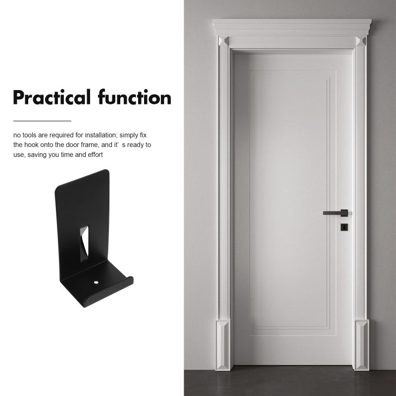 Lock Box Door Hanger Key Holder Door Hanger Lock Box Iron Hanging Bracket Lock Box Hanger Lock Box Door Rack Key Hider Box Door Hanger Lock Box Door Hanging Bracket - Image 5