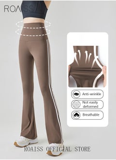 Flared Pants-Brown