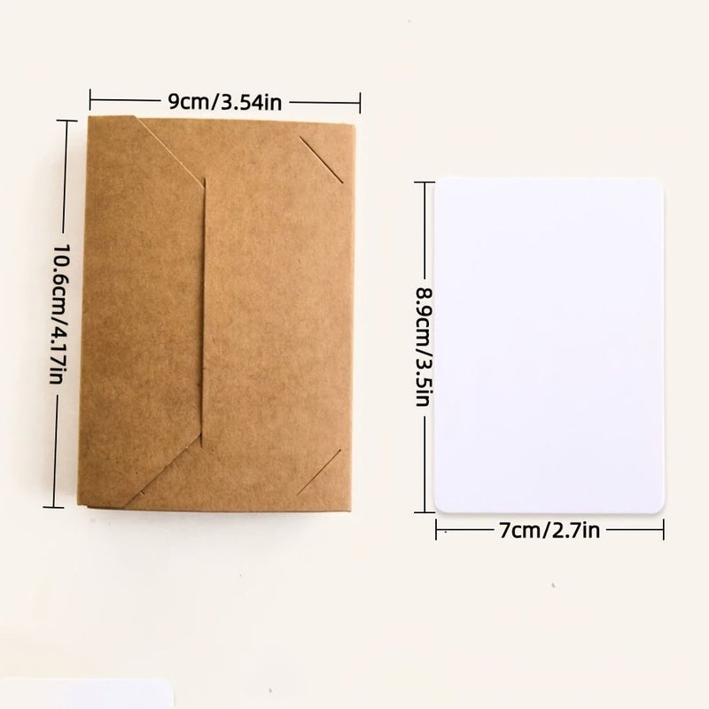 2 Sets Valentines Day Cards Birthday Cards Accordion Style Fold Out Pull Out Design Blank Pages For Writing Foldable Album DIY Scrapbook - Image 3