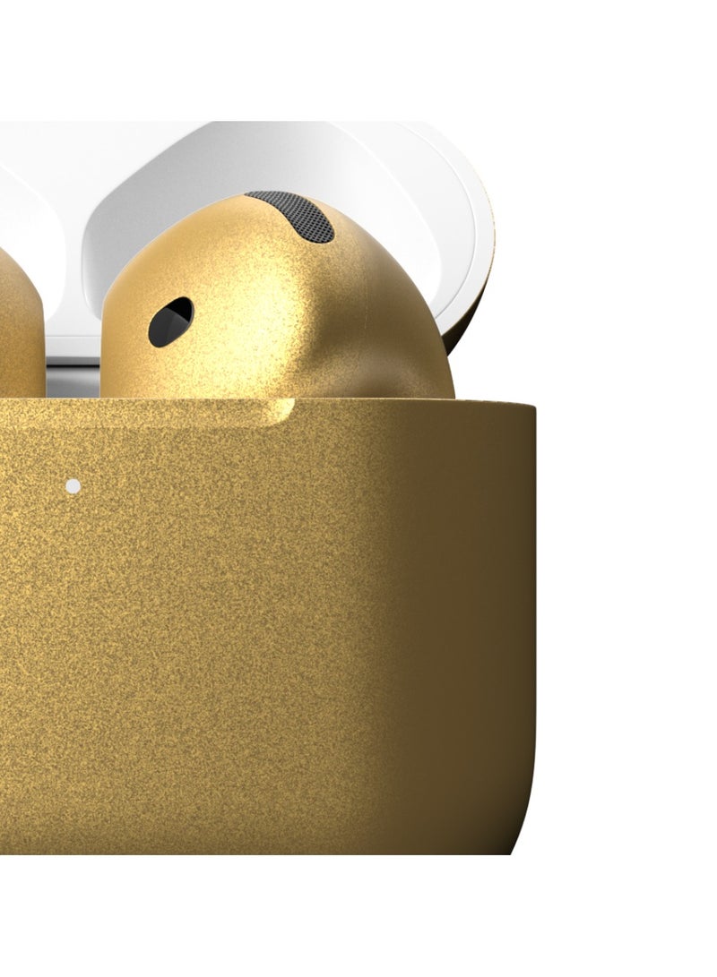 Craft MERLIN CRAFT CUSTOMIZED APPLE AIRPODS 4 ANC METALLIC GOLD - Image 3