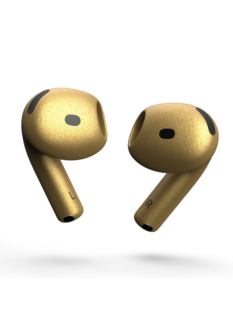 Craft MERLIN CRAFT CUSTOMIZED APPLE AIRPODS 4 ANC METALLIC GOLD - Image 5