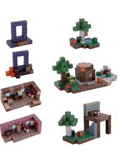 AirYoung Game Magnetic Building Blocks , Children's Educational Game Accessories, Miniature World Building Toys Cube Construction 25MM Super Large Size, Puzzle Building Block Family Parent-child Game  - Image 3