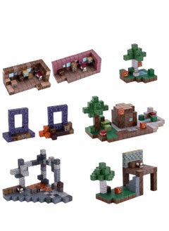 AirYoung Game Magnetic Building Blocks , Children's Educational Game Accessories, Miniature World Building Toys Cube Construction 25MM Super Large Size, Puzzle Building Block Family Parent-child Game  - Image 4