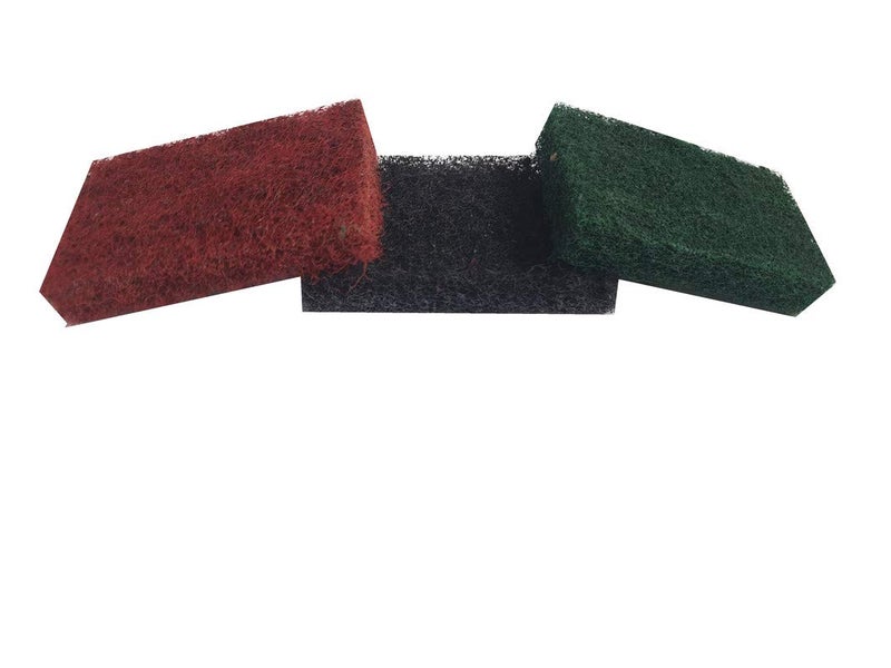 advancedestore Kitchen Utensil Nylon Scrubber Pad 7X11 cm Pack of 6 Pieces - Image 2