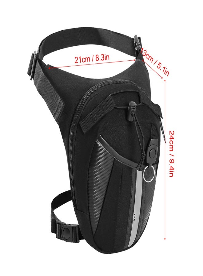 WOSAWE Multifunctional Reflective Drop Leg Bag Motorcycle Bike Cycling Outdoor Casual Waist Pack Thigh Bag - Image 4