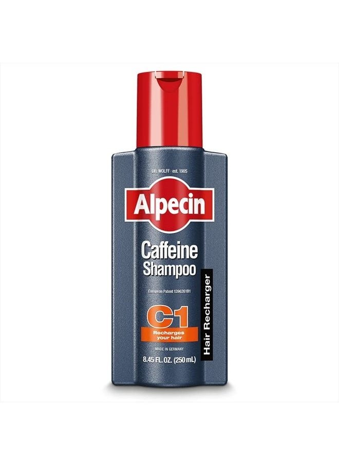 Alpecin C1 Caffeine Shampoo, 8.45 fl oz, Cleanses the Scalp to Promote Natural Hair Growth, Leaves Hair Feeling Thicker and Stronger  - Image 1