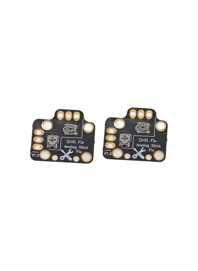 Generic - Universal 2pcs Gamepad Joystick Drift Repair Board, Black, 3D Analog Stick Drift Fix Mod for,One, X Controllers - Image 1