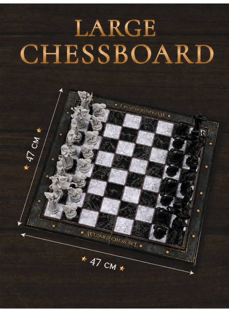 Harry Potter Wizard Chess Set - 32 Playing Pieces - Image 2