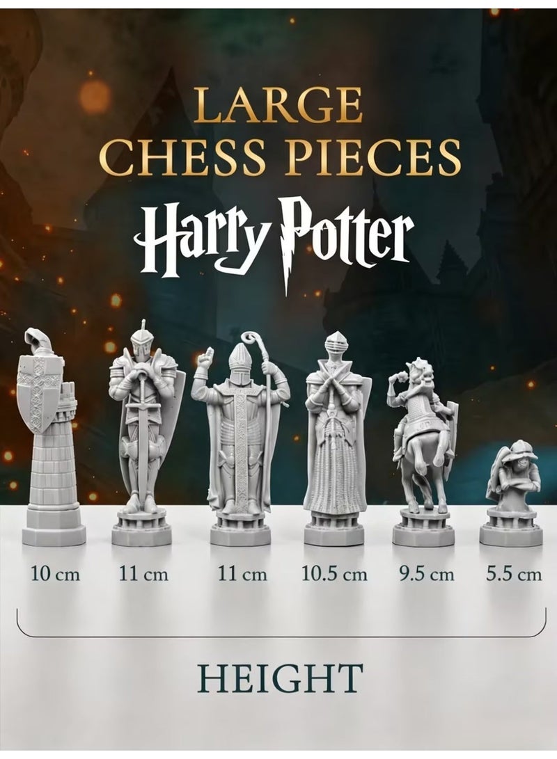 Harry Potter Wizard Chess Set - 32 Playing Pieces - Image 5
