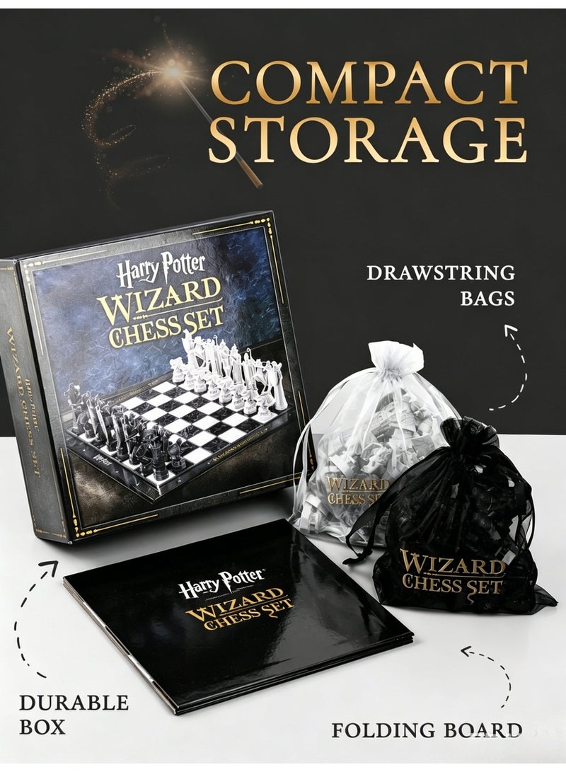Harry Potter Wizard Chess Set - 32 Playing Pieces - Image 4