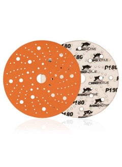RHINOMOTIVE Automotive CERAMIC EXTREME+ Abrasive Discs 150MM MULTIHOLE Grit 180 50Pcs  - Image 1