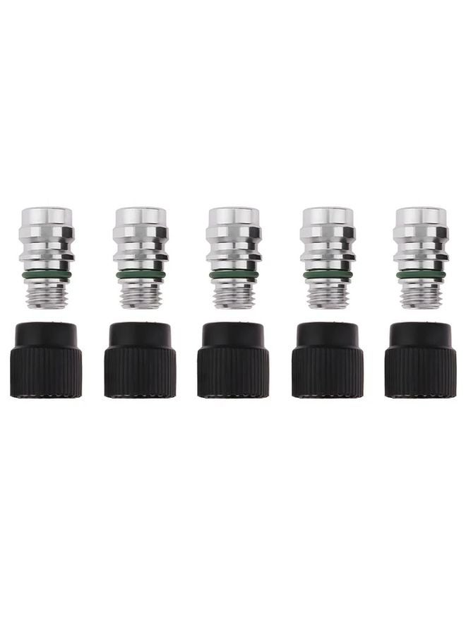10pcs Universal AC Repair Port Ball Valve Cores With Covers High Side - Image 4