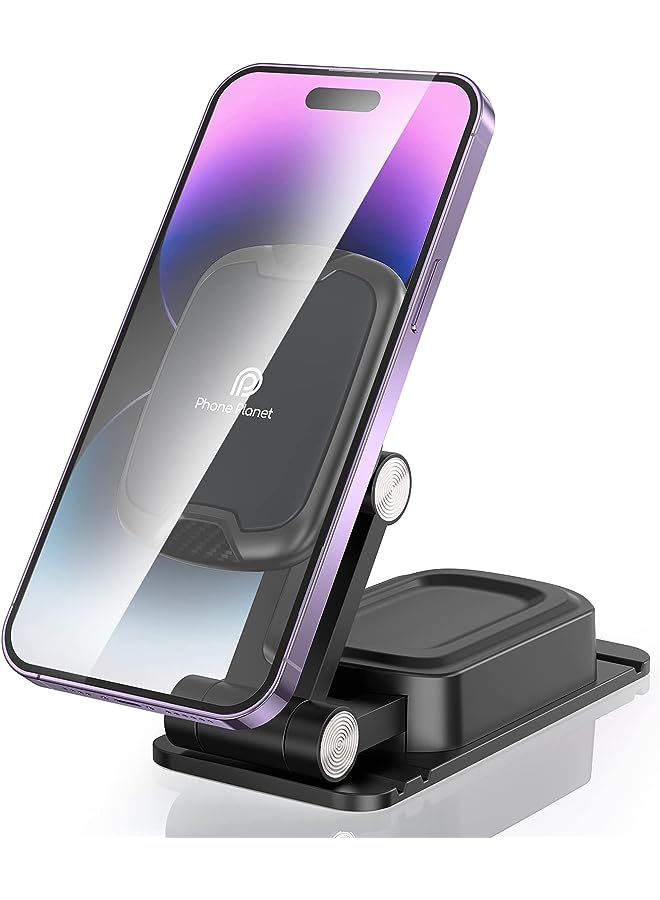 Phone Planet Car Phone Holder, Phone Planet Car Phone Mount Dashboard Compatible for iPhone 14/14Pro Max/13 Pro/13 Pro Max/13/12/11, Samsung Galaxy S23 Ultra/S22/S21 FE, A04/A23/A13/A14 A73/A53,Xiaomi 13 - Image 1