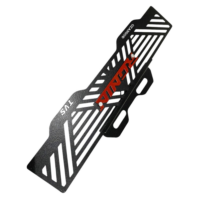 OZANGO Bike Radiator Guard Grill Cover Radiator Guard with Name Compatible for TVS Ronin (2022 to 2024) - Image 3