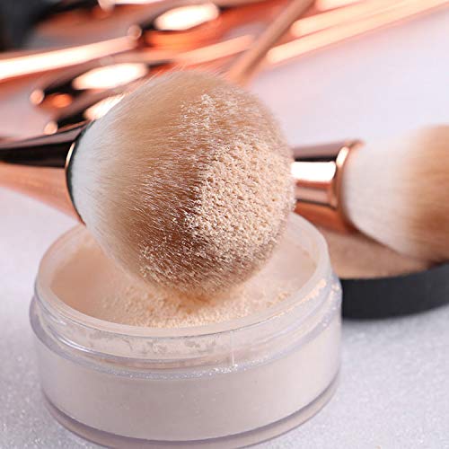 DISHIN super soft makeup brushpowderblush foundationcontouring brush set of 10 10 Brush set - Image 3