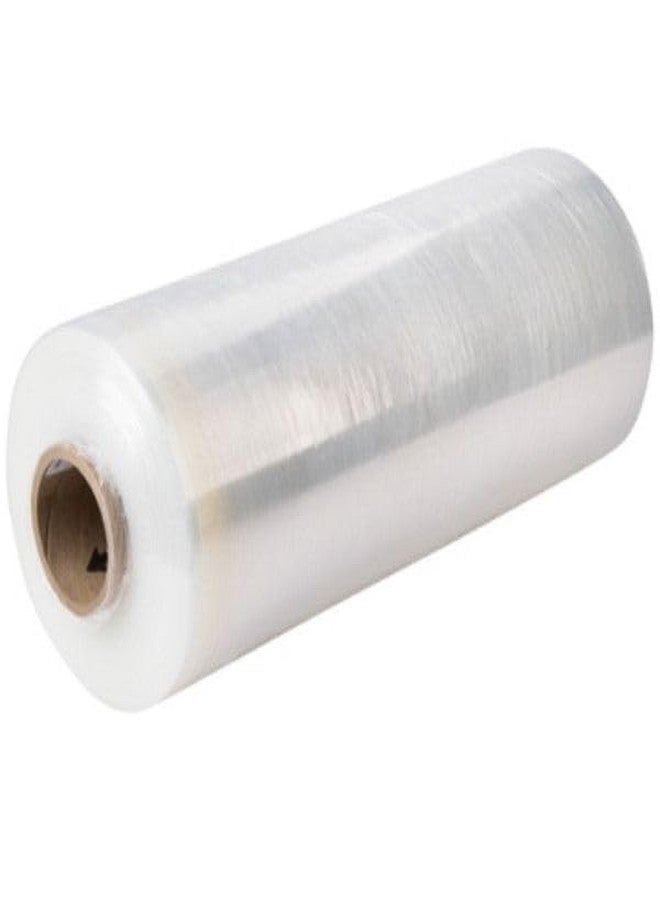 STARGAZE 18 Inch (45 cm) X 200 Meters Large Transparent Stretchable Film wrap Roll for Packing. Weight 1450 Grams. Pack of 1 - Image 1