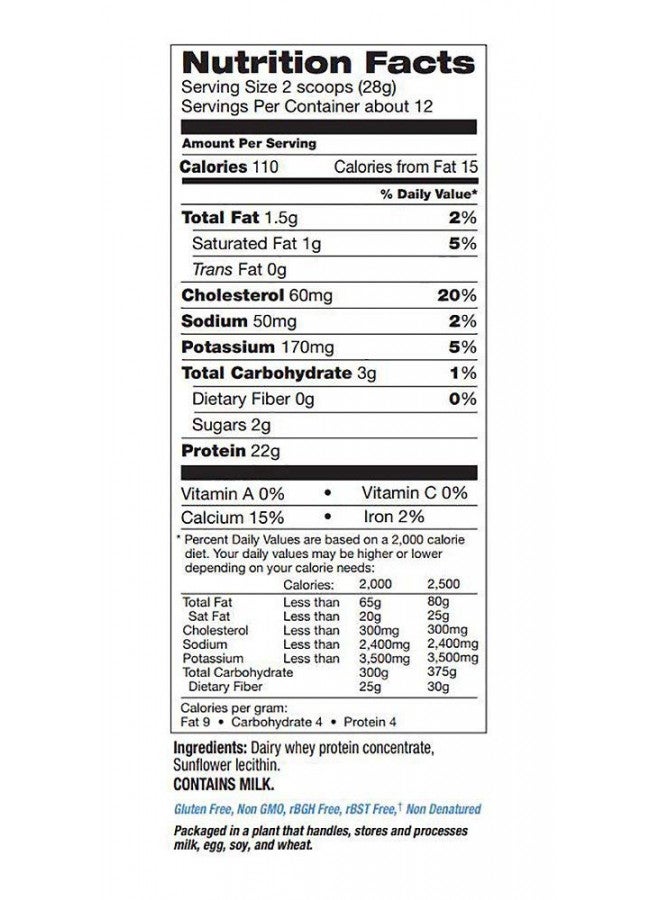 teraswhey Tera's Whey Protein, Plain Unsweetened, 12 oz