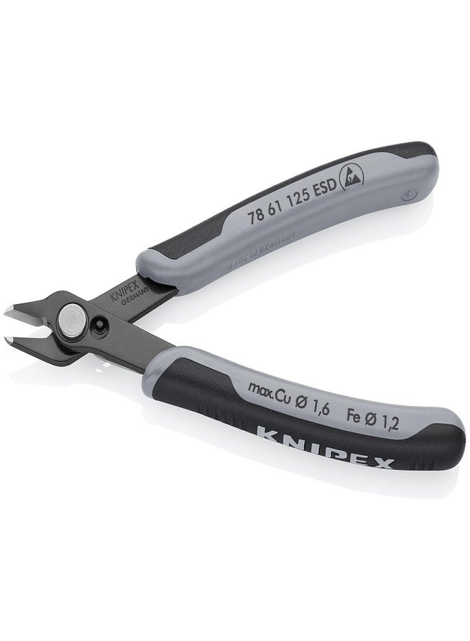 KNIPEX Electronics Super Knips-ESD Handles, Black, 5-Inch - Image 3