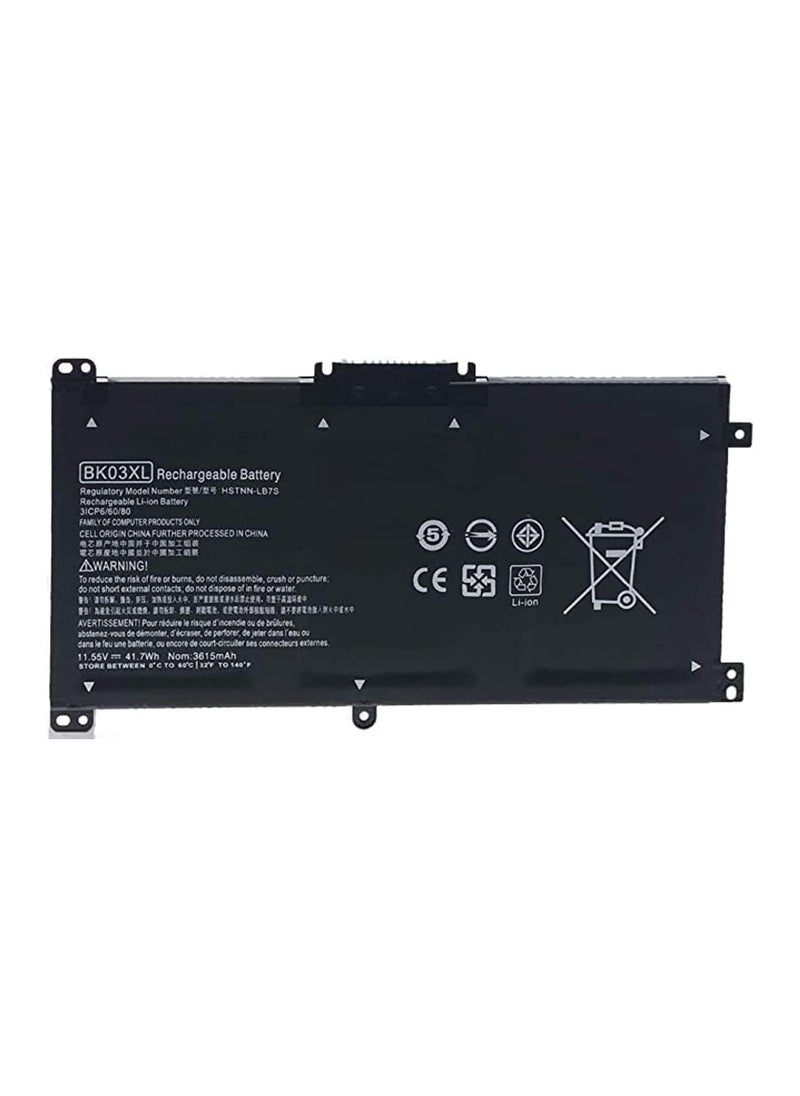 Max Power BK03XL Battery for HP Pavilion X360 14M-BA000 14M-ba011dx 14m-ba013dx 14m-ba015dx 14m-ba114dx 14-ba253cl 14-ba125cl 14-ba175nr 14-ba051cl 916366-421-541 916811-855 HSTNN-LB7S UB7G  - Image 1