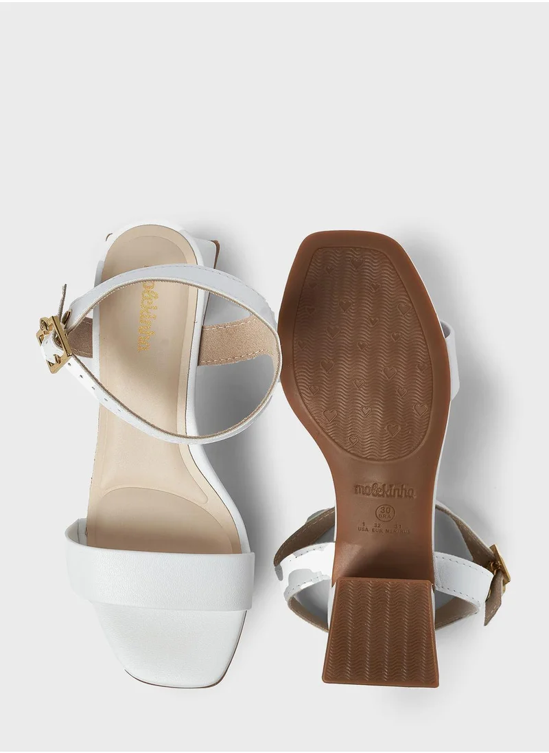 موليكينها Youth Maxwell Back Strap Sandals