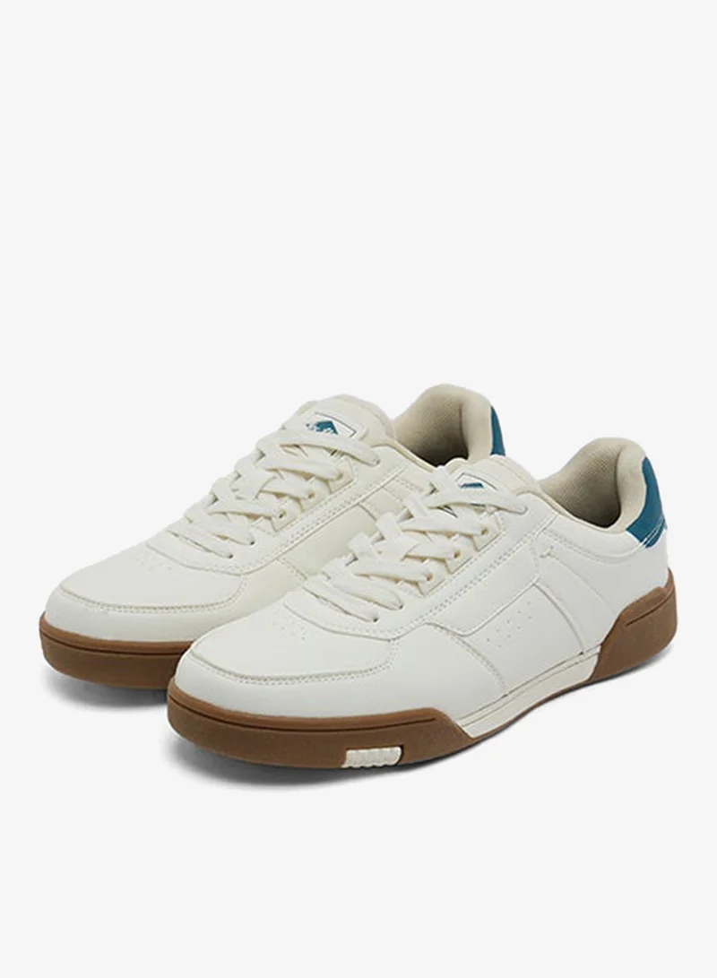 أر أند بي Solid Lace-Up Sneakers