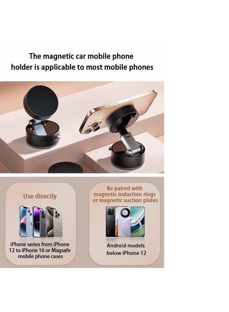 360° Magnetic Phone Mount with Super Suction Base – Adjustable Holder for MagSafe iPhones, Androids & Tablets - Image 3