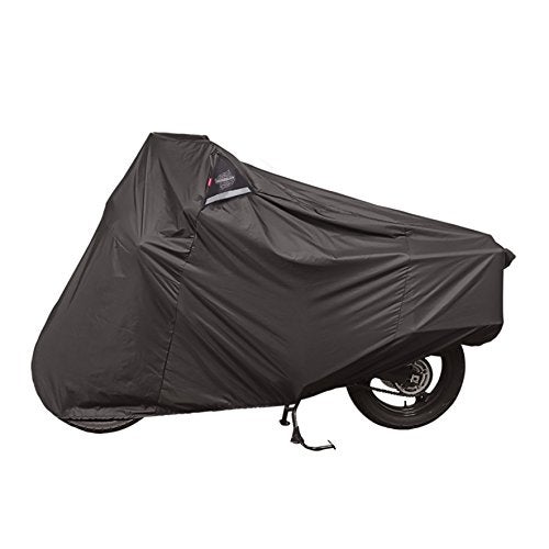 Dowco Guardian 51614-00 WeatherAll Plus Indoor/Outdoor Waterproof Motorcycle Cover: Black, Adventure Touring - Image 1