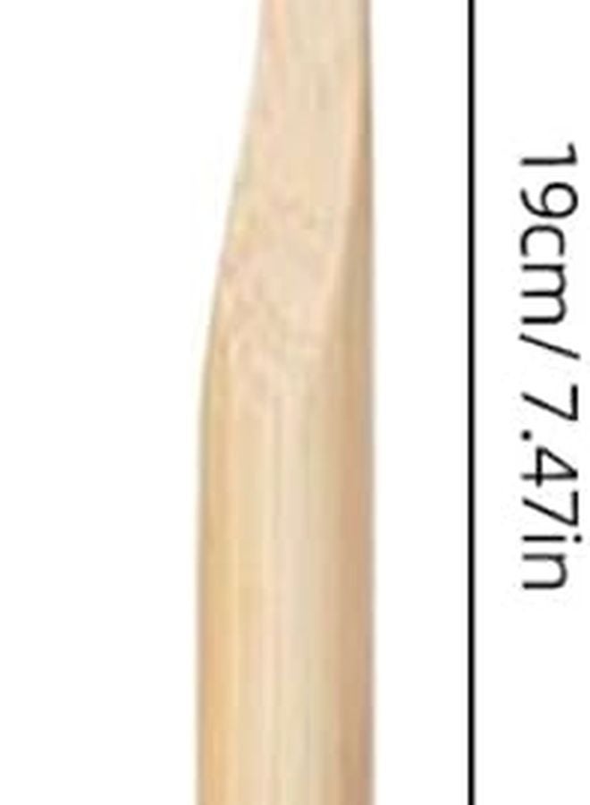 6PCS Soft Bristles Toothbrush Set Multi Tone Eco Friendly Fiber Brushes - Image 3