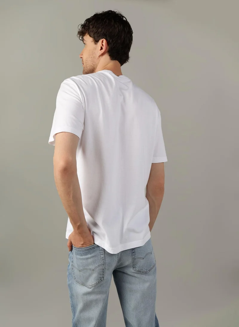 امريكان ايجل Logo Graphic Crew Neck T-Shirt