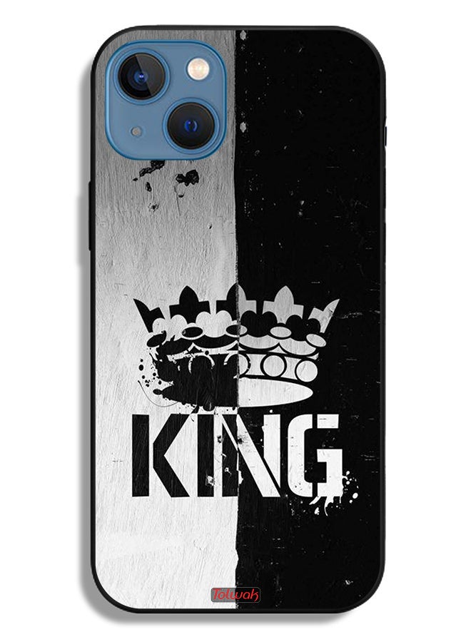 Tolwak Apple iPhone 13 Protective Case King Vintage - Image 2