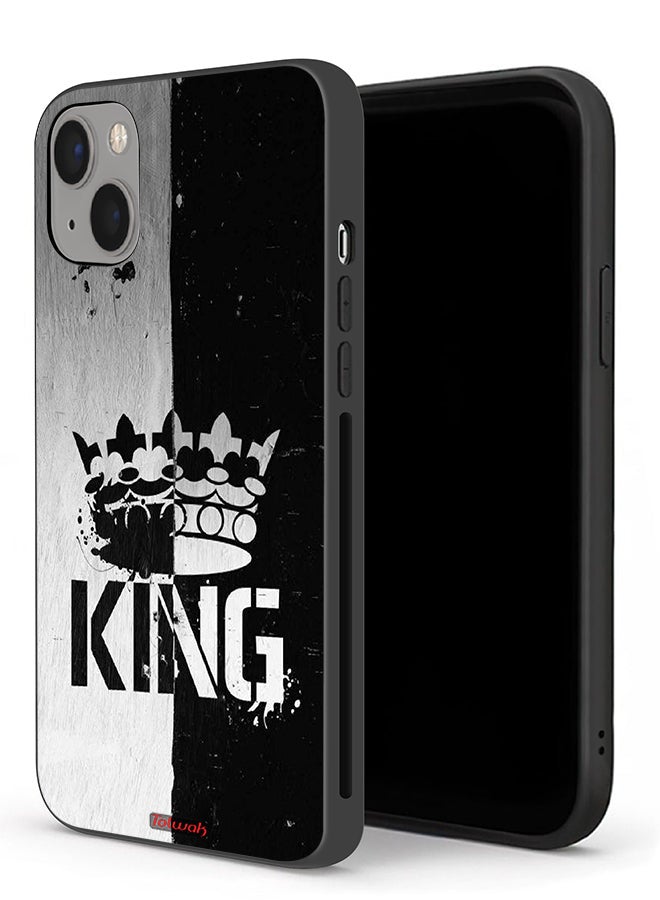 Tolwak Apple iPhone 13 Protective Case King Vintage - Image 1
