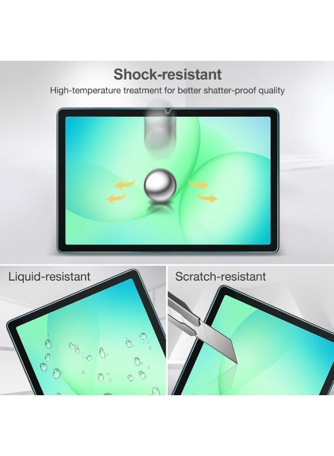 Tempered Glass for Samsung Galaxy Tab A9 Plus / Tab A11 Plus 10.0 Screen Protector,9H Hardness, Ultra Resistant, Anti-Fingerprints, No Bubbles, HD-Clear, Full Coverage Samsung Tab A9 Plus / Tab A11 Plus 10.0 Tablet Film - Image 5