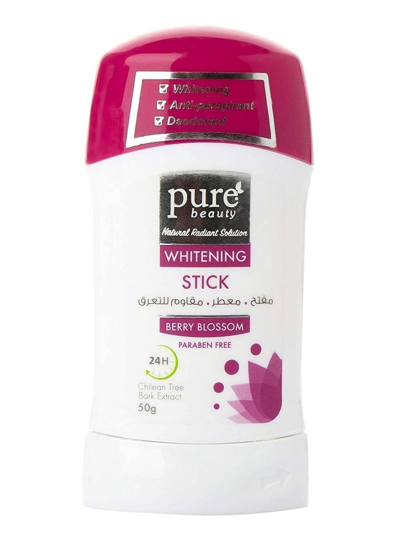 بيور بيوتي عصا التبييض بزهرة التوت 50 جرام