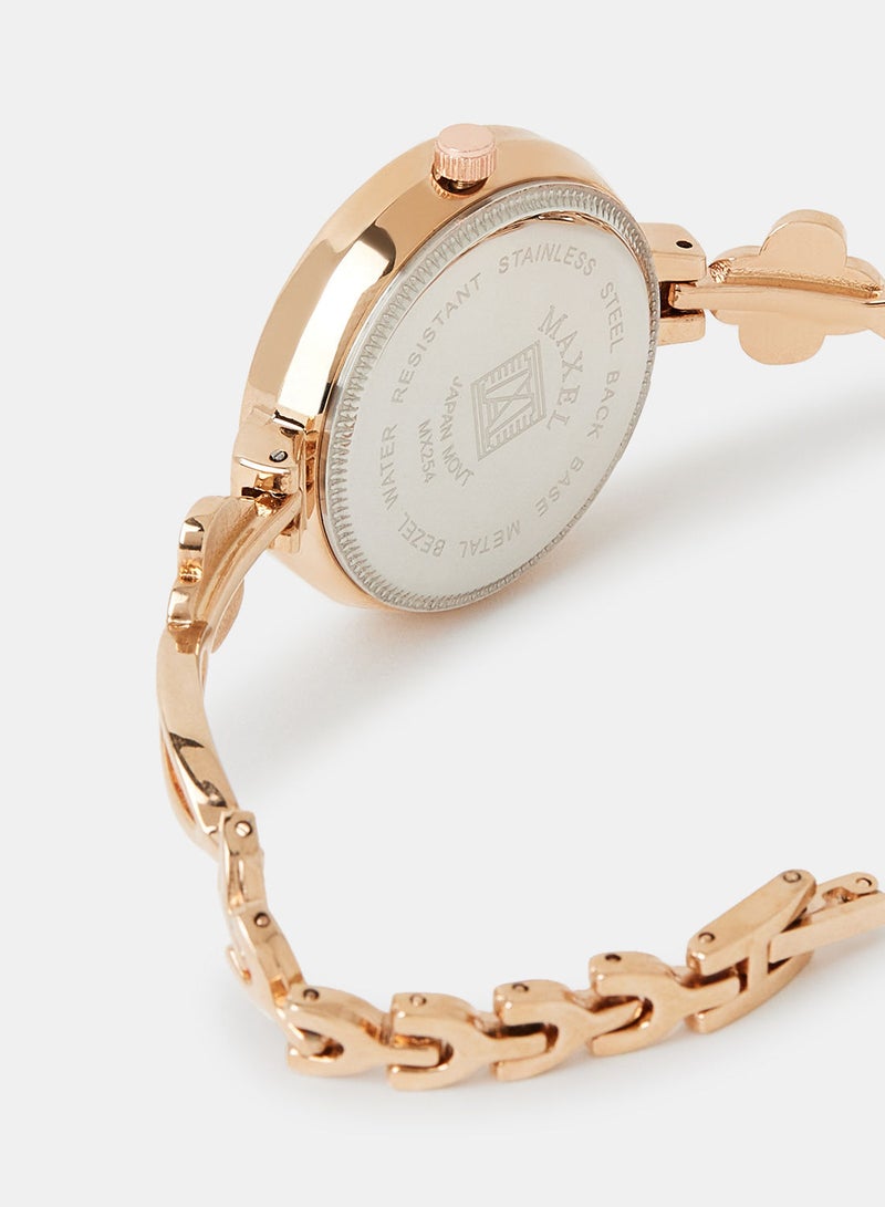 Maxel Ladies Trend Analog Wrist Watch MX390 - 28mm - Image 4