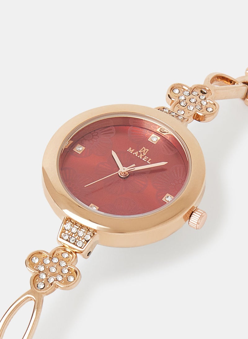 Maxel Ladies Trend Analog Wrist Watch MX390 - 28mm - Image 2