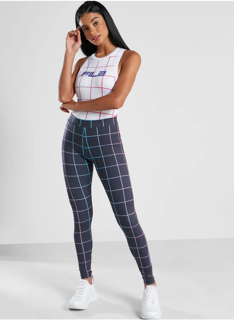 FILA Athena Racer Front Bodysuit