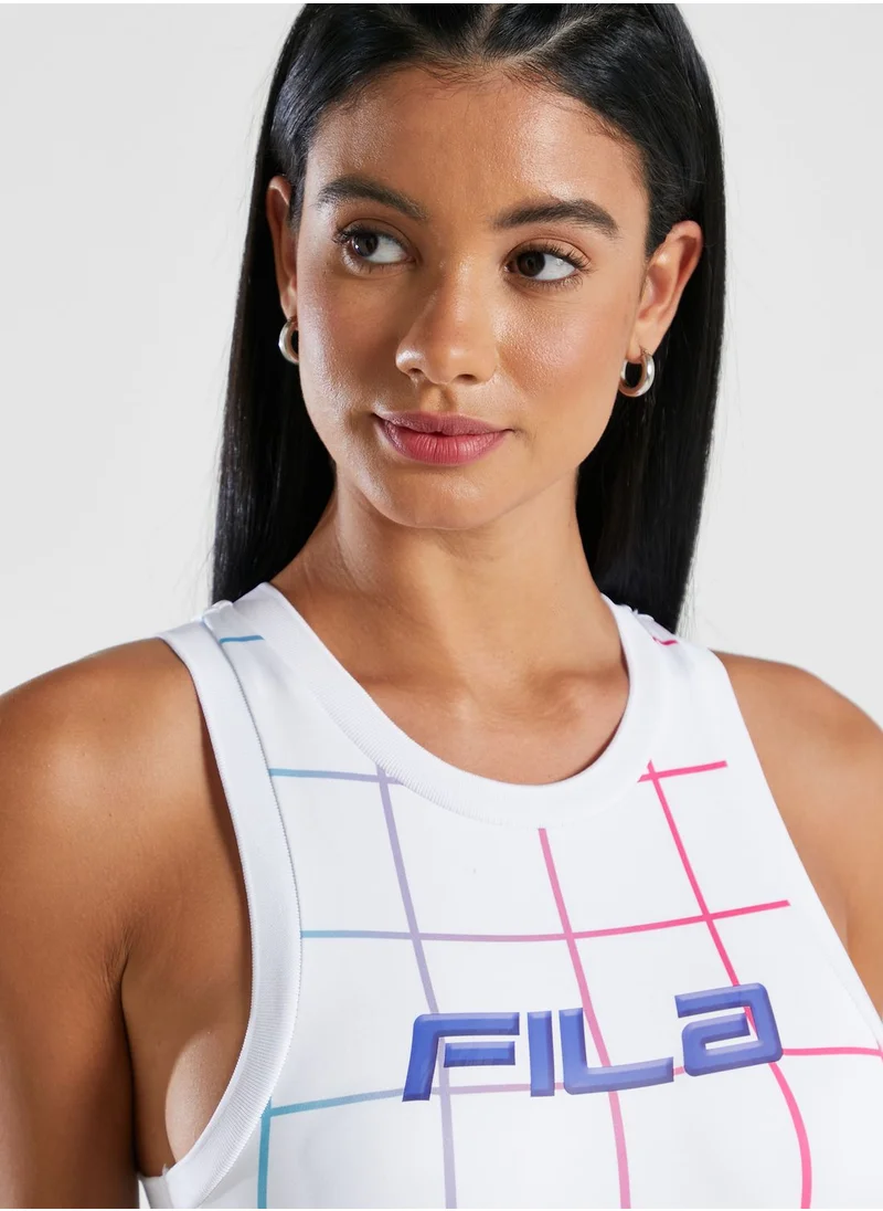 FILA Athena Racer Front Bodysuit