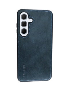 Case Compatible with Samsung A05S Case, Plain Leather Soft TPU Silicone Bumper Anti-Fingerprint Shockproof Protective Cover for Samsung A05S (Blue)