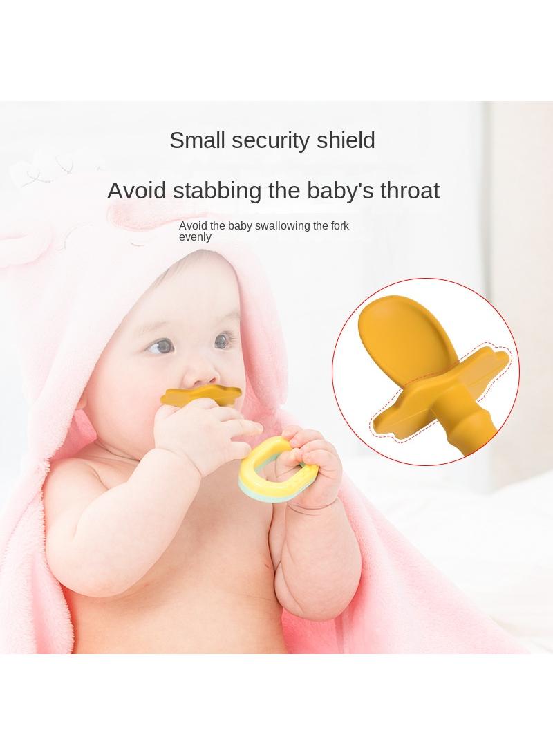 Feeding baby spoons Children's silicone soft spoon tableware - Image 4