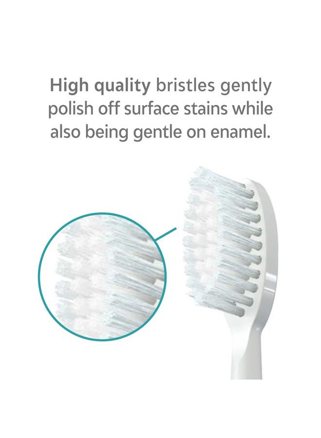 TAO Clean Sonic Electric Toothbrush Replacement Heads (3-Pack) – Replacement Heads for the TAO Clean Electric Toothbrush and Docking Station, White - Image 2