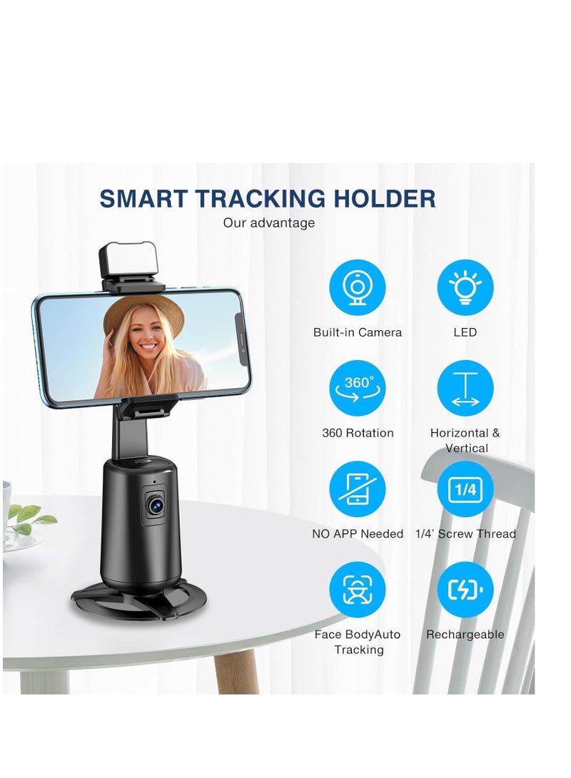 general Camera Stand with Remote and Gesture Control, Rechargeable Smart Shooting Stand for Live Recording - Image 2