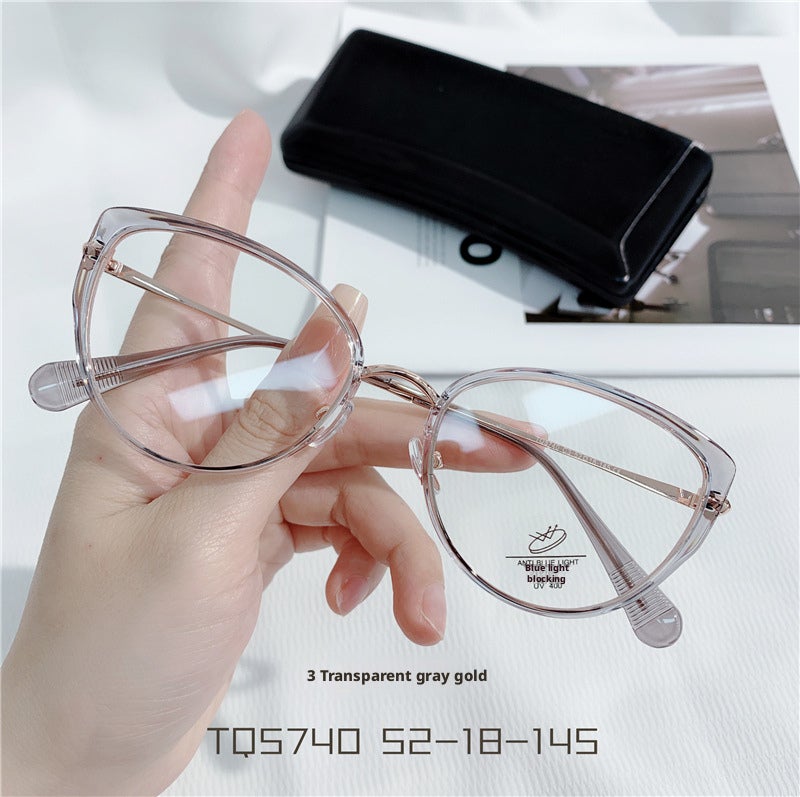 إطار بصري عين القطة للوقاية من الضوء الأزرق موديل TQ5740 - Image 4